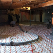 hydrondic heated floors system